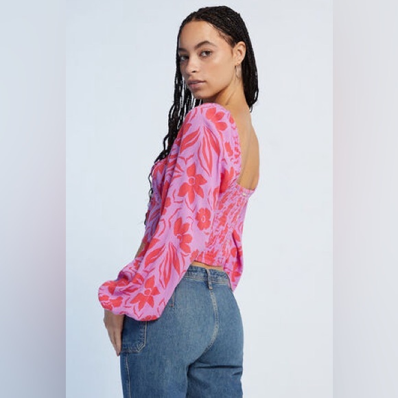 NWT Billabong on Your Mind Woven top - Picture 3 of 9